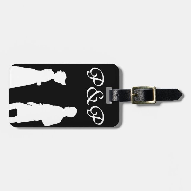 Pride and Prejudice Luggage Tag (Front Horizontal)