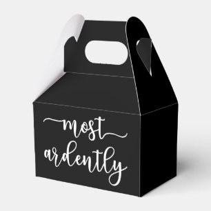 Pride And Prejudice Mr. Darcy - Most Ardently I Favor Box