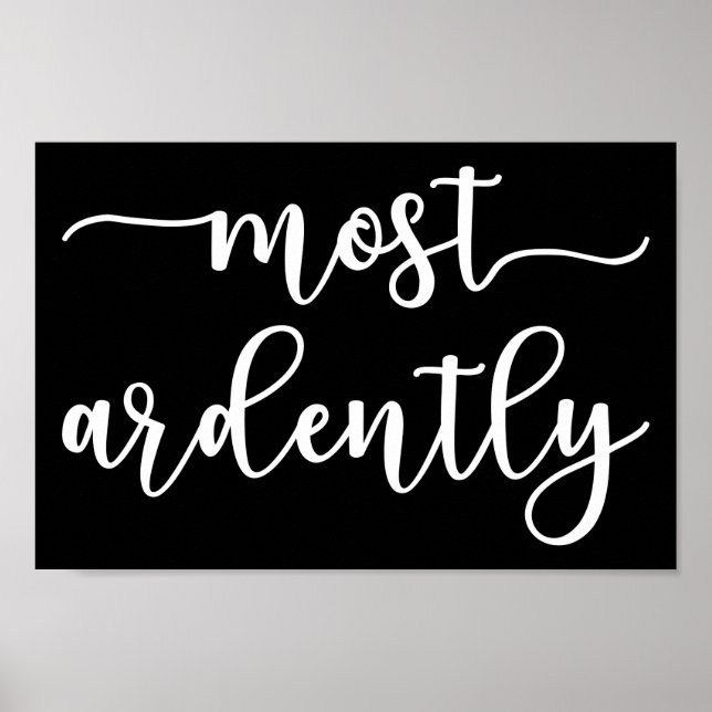 Pride And Prejudice Mr. Darcy - Most Ardently I Poster (Front)