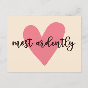 Pride And Prejudice Mr. Darcy - Most Ardently V Postcard