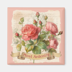 Pride and Prejudice Mr Darcy quote, Most Ardently Magnet