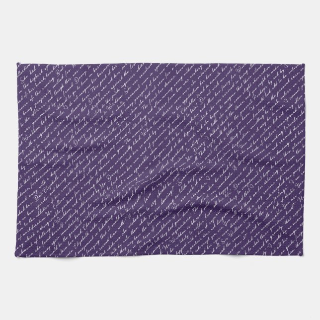 Pride and Prejudice Netherfield Ball Kitchen Towel (Horizontal)