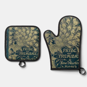 Pride and Prejudice Oven Mitt & Pot Holder Set