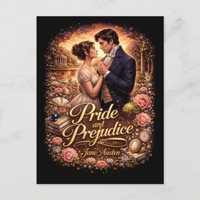 Pride and Prejudice Postcard (Front)
