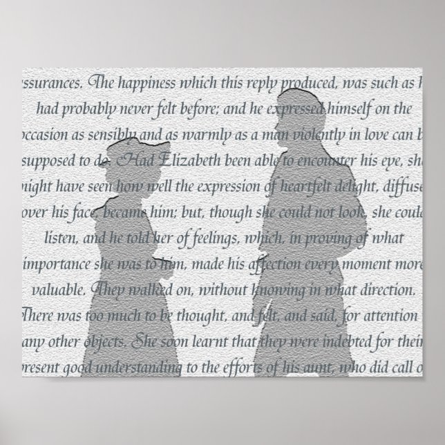 Pride and Prejudice Poster (Front)