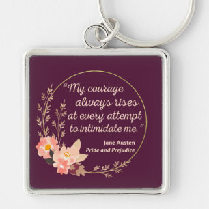 Pride and Prejudice Quote I - Cute Style Keychain