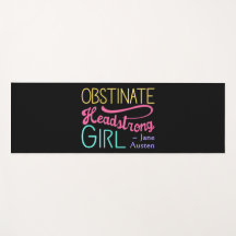 Pride and Prejudice Quote II - Bright Colours