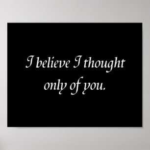 Pride and Prejudice Quote Poster