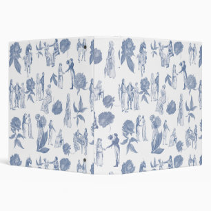Pride and Prejudice Toile de Jouy Binder