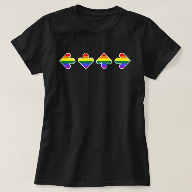 Pride Arrows T-Shirt (Design Front)