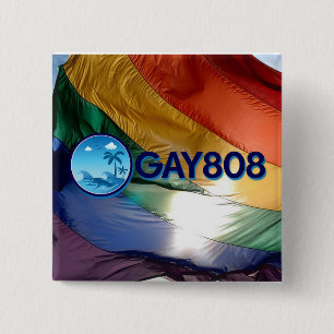 PRIDE BADGE 2 INCH SQUARE BUTTON