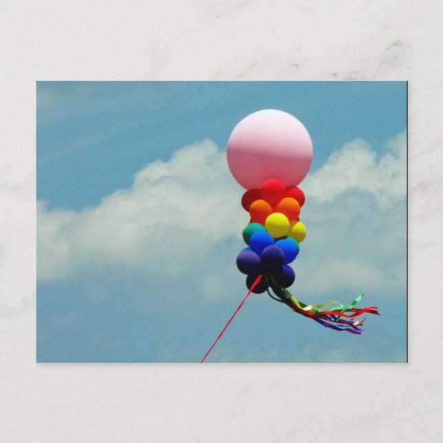 Pride Balloons Postcard (Front)