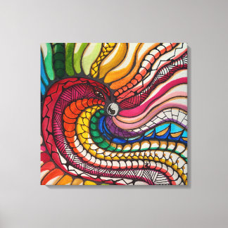 Pride Bird Canvas Print