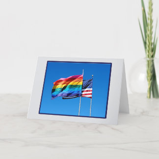 'Pride' Blank Greeting Card