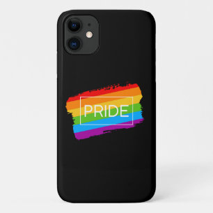 Pride Brushstroke Rainbow iPhone 11 Case
