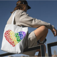 Pride Butterfly Heart– LGBTQ+ Flag Colours