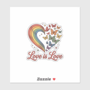 Pride Butterfly Heart Love Is Love Shirt Design_1