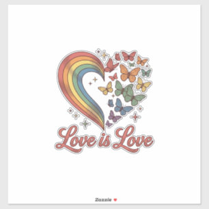 Pride Butterfly Heart Love Is Love Shirt Design_1