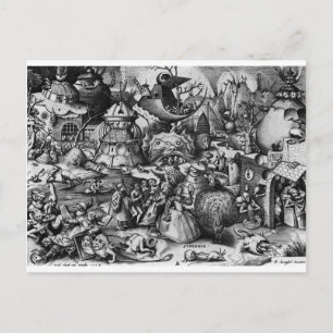 Pride by Pieter Bruegel the Elder Postcard