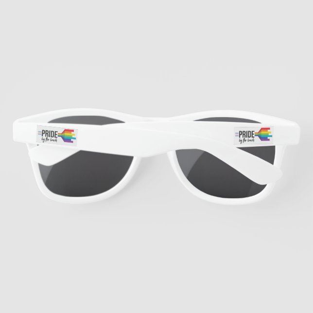 Pride by the Beach sunglasses (Back)