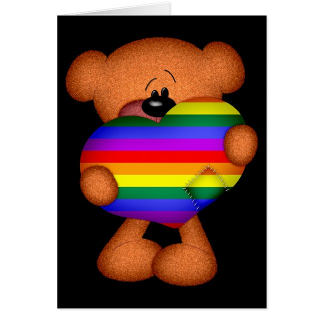 Pride Coeur Teddy Ours (Devant)