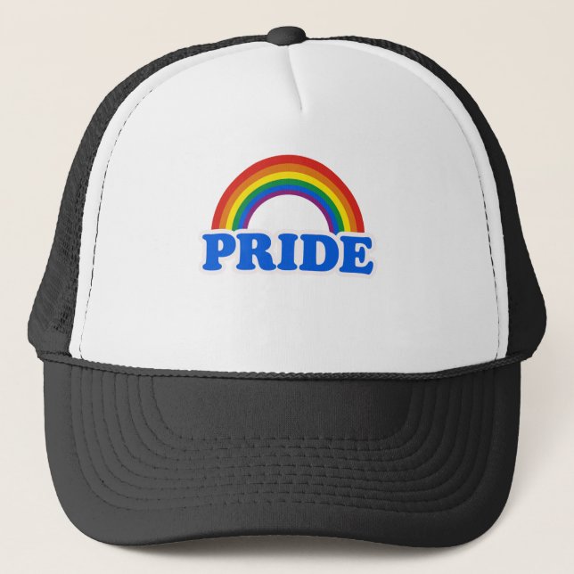 Pride Colours Trucker Hat (Front)