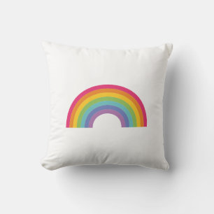 Pride Day Rainbow Throw Pillow