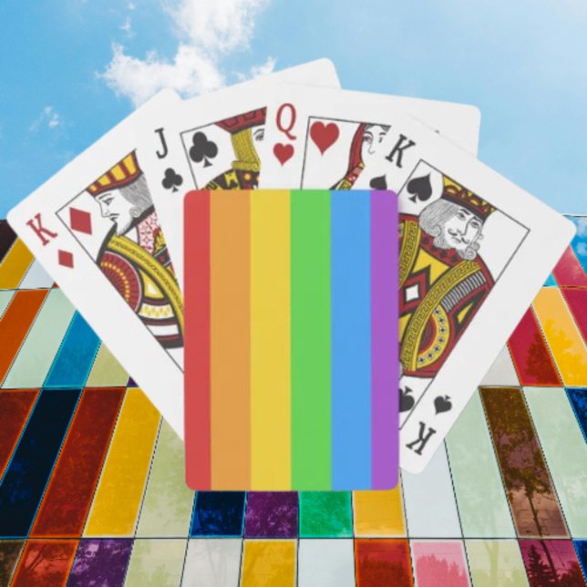 Pride Deck: Rainbow Flag Playing Cards (Creator Uploaded)
