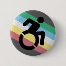 Pride disability button 