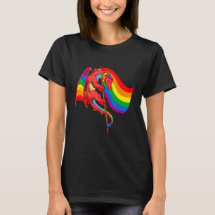Pride Dragons Lgbt Gay Lesbian Transgender Trans N T-Shirt