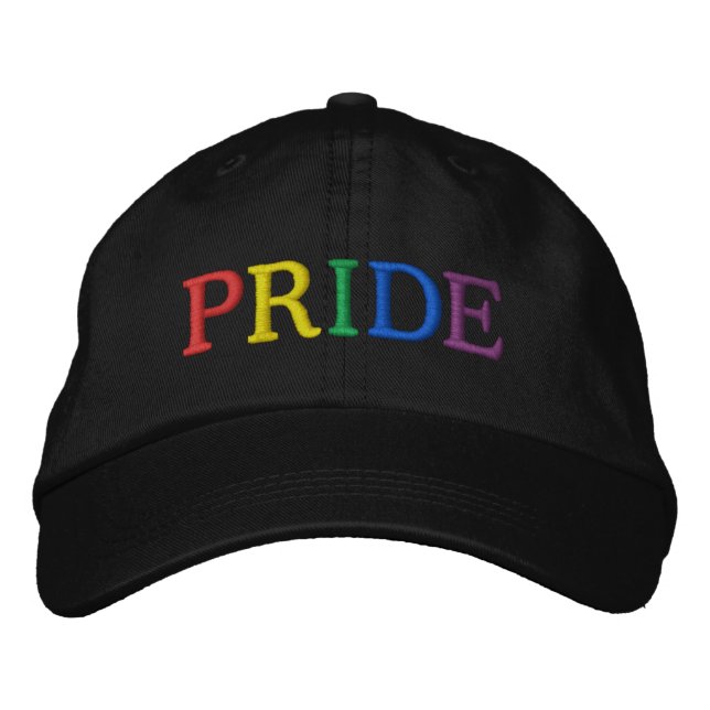 PRIDE EMBROIDERED HAT (Front)