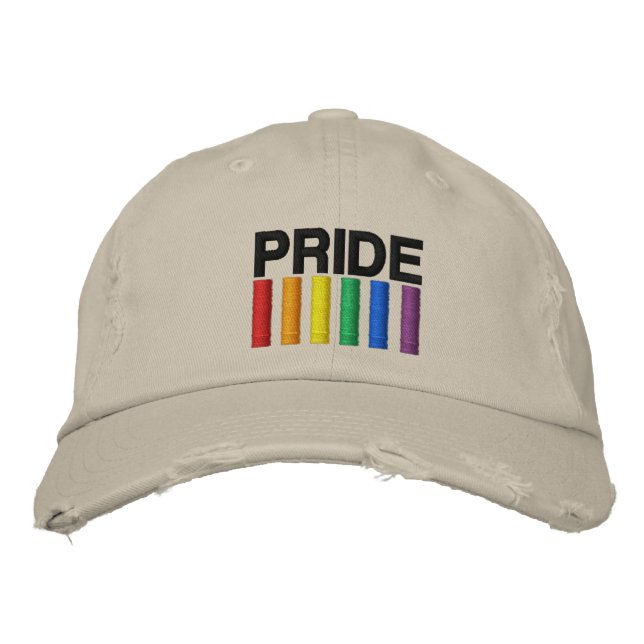 Pride Embroidered Hat (Front)