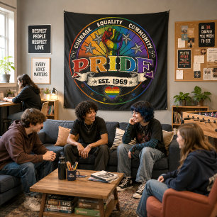 Pride est. 1969 tapestry