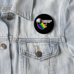 Pride Fetus Unity Through Diversity Button