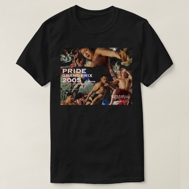 Pride Fighting Championships Bushido 9 Tribute Ess T-Shirt (Design Front)