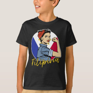 Pride Filipina Pinay Wife Girlfriend Philippines T-Shirt