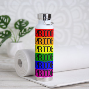 Pride Flag Colours Water Bottle 