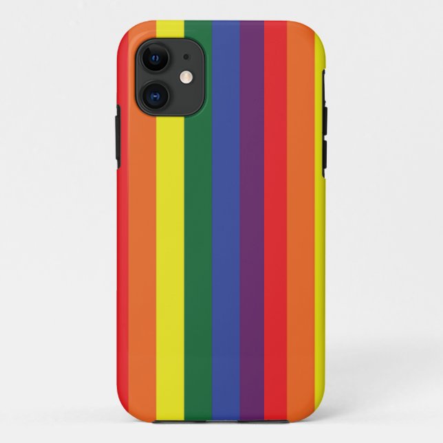 Pride Flag LGBT Case-Mate iPhone Case (Back)