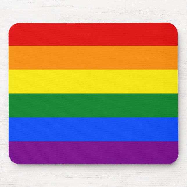 PRIDE FLAG MOUSE PAD (Front)