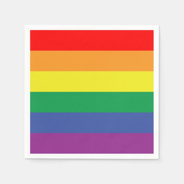 Pride Flag Napkin (Front)