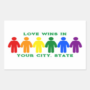 Pride Flag People Sticker