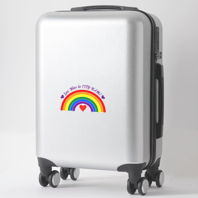 Pride Flag Rainbow (Suitcase)