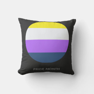 Pride Flag Throw Pillow