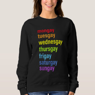 Pride Gay Agenda Love LGBT Sweatshirt