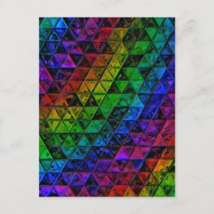 Pride Glass  Announcement Postcard