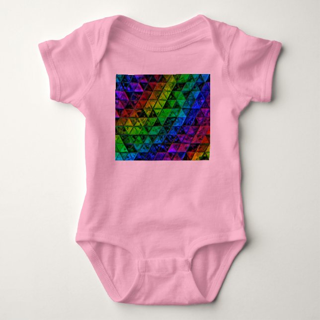 Pride Glass  Baby Bodysuit (Front)