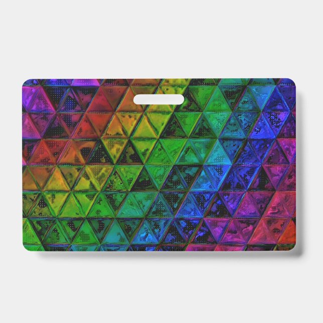 Pride Glass  Badge (Front)