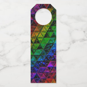 Pride Glass Bottle Tag