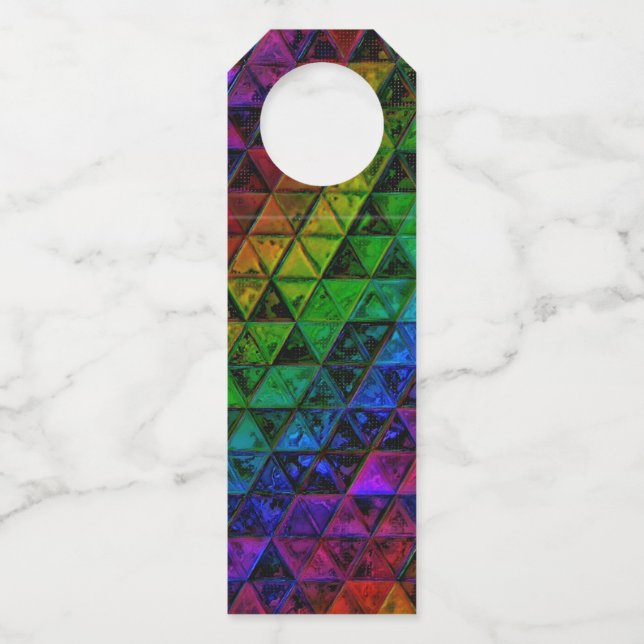 Pride Glass  Bottle Tag (Front)