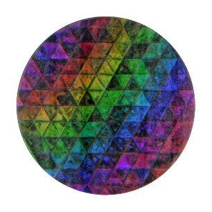 Pride Glass  Cutting Board